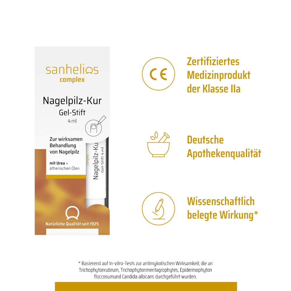 sanhelios complex Nagelpilz-Kur Gel-Stift 4 ml Lösung
