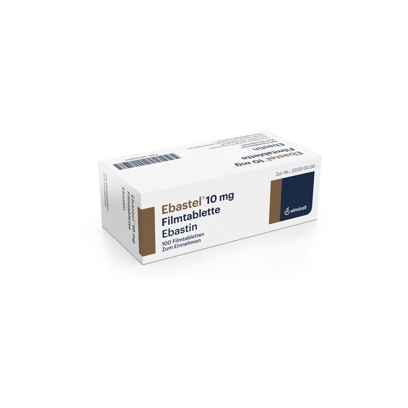 Ebastel 10mg 100 St Filmtabletten