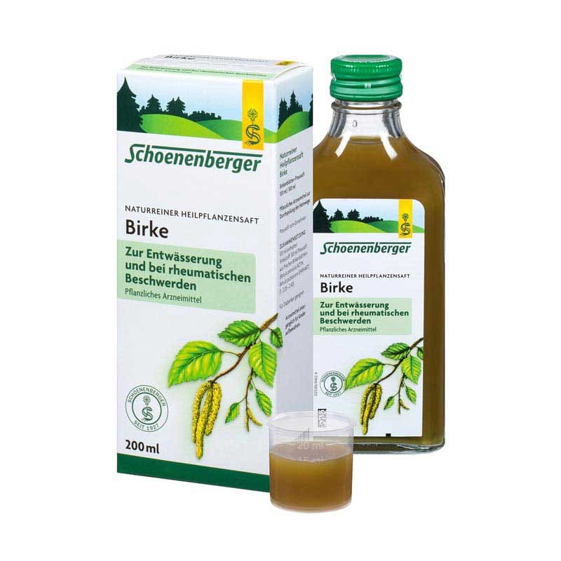 Schoenenberger Naturreiner Heilpflanzensaft Birke 200 ml Saft