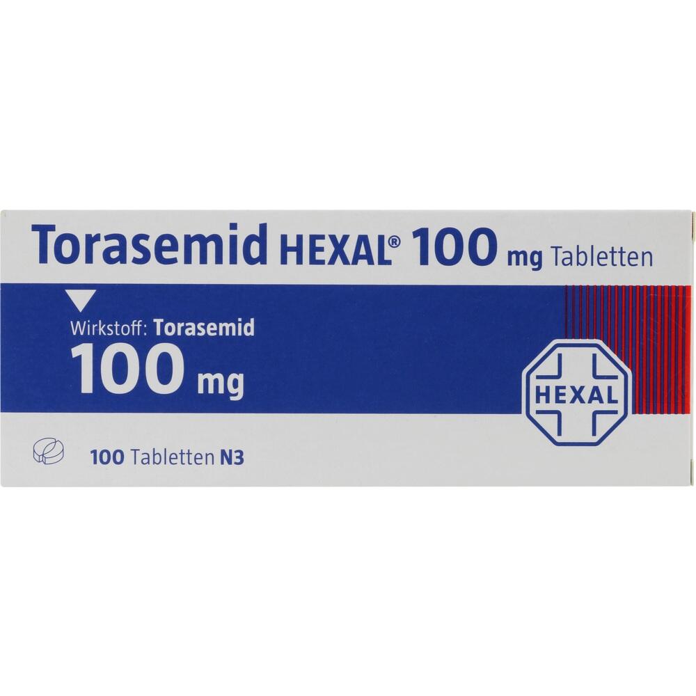Torasemid HEXAL 100mg 100 St Tabletten