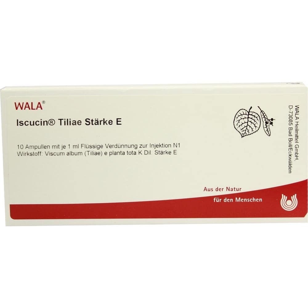 Iscucin Tiliae Stärke E 10X1 ml Ampullen