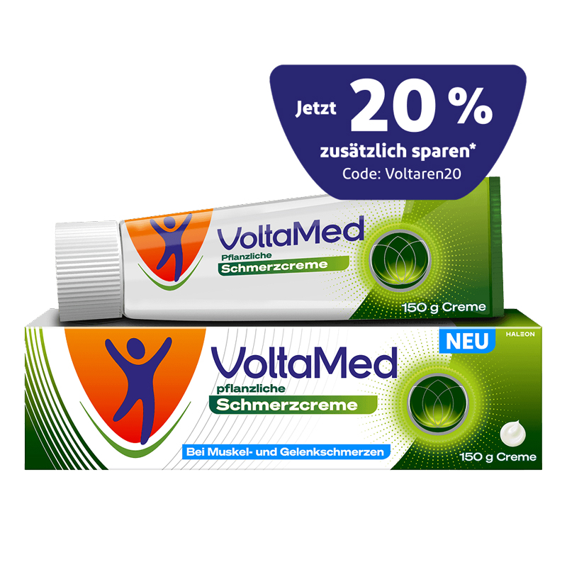 VoltaMed pflanzliche Schmerzcreme - Jetzt 20% sparen- Jetzt 20% sparen - Jetzt 20% sparen 150 g Creme