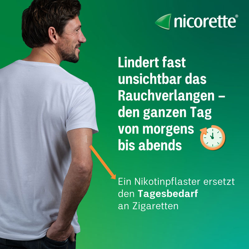 nicorette Transdermales Pflaster 15 mg 21 St Pflaster transdermal