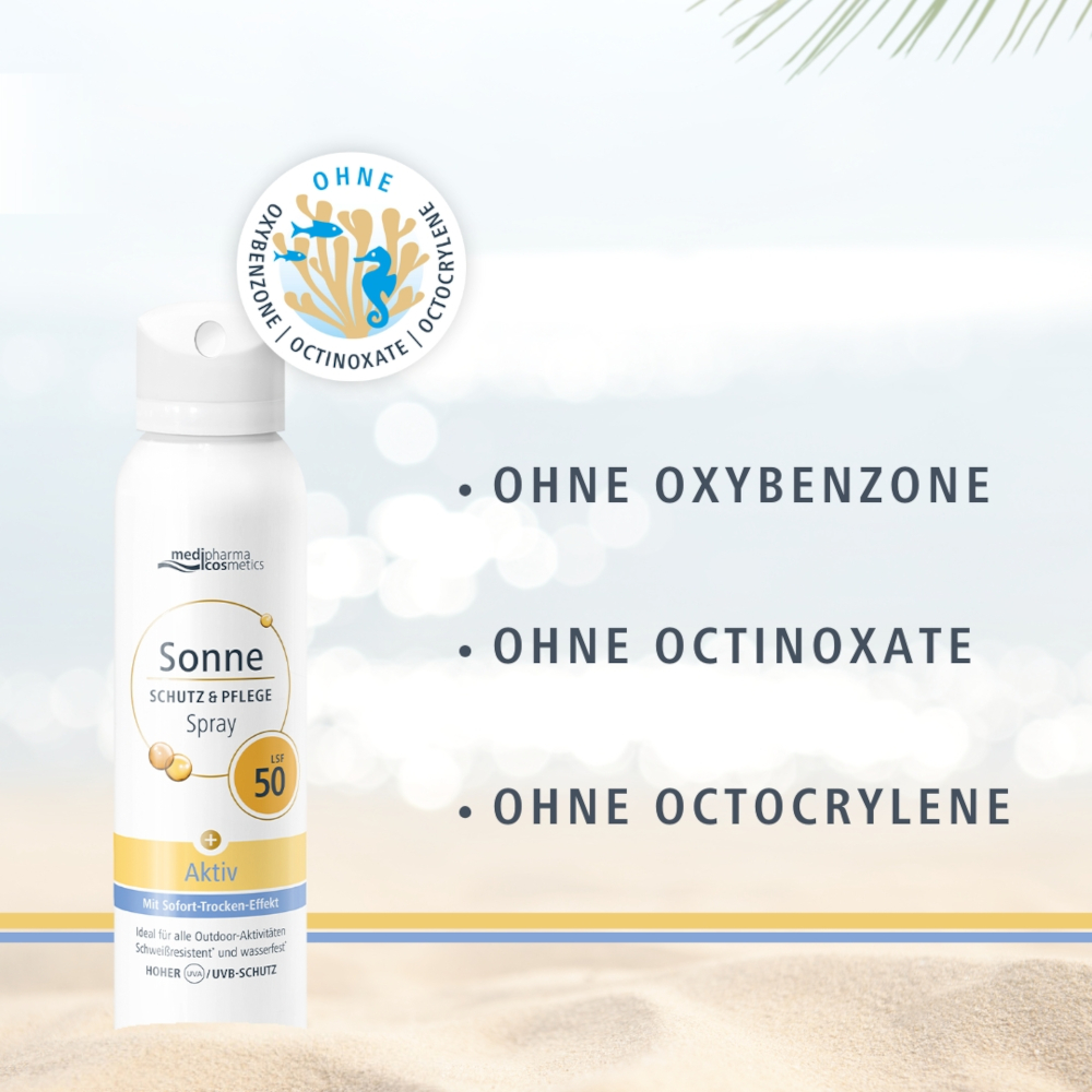 medipharma cosmetics Sonne SCHUTZ & PFLEGE Spray LSF 50 150 ml Spray