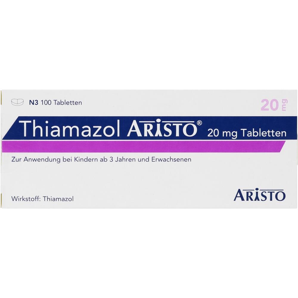 Thiamazol ARiSTO 20 mg 100 St Tabletten