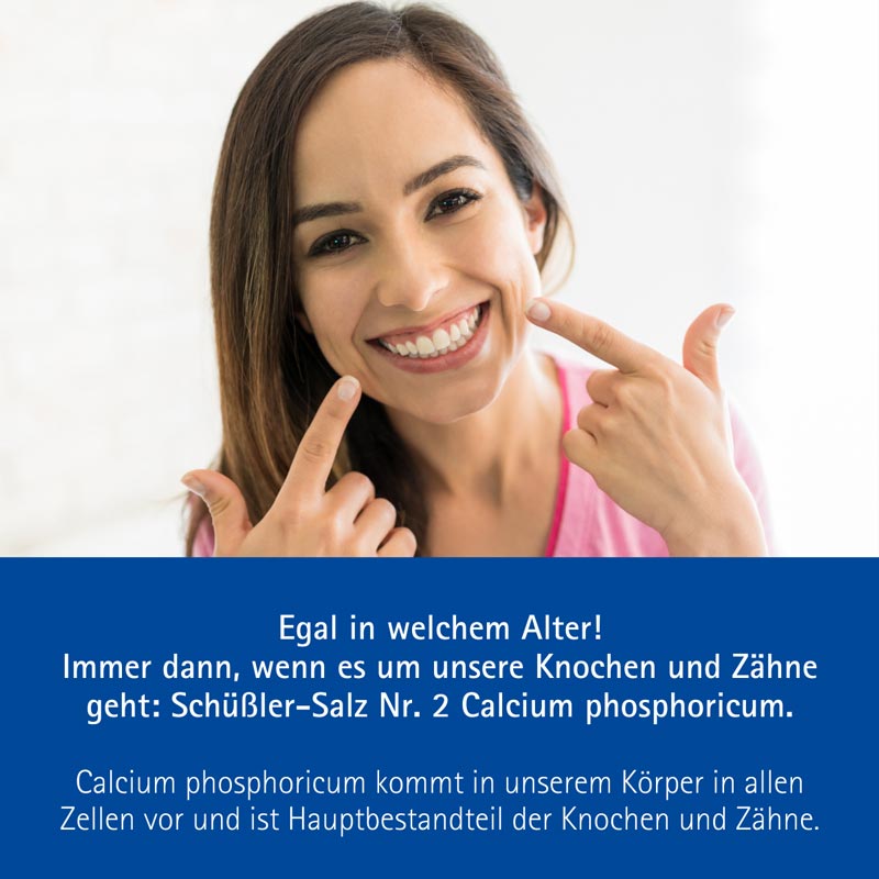 Schüßler-Salz Nr. 2 Calcium phosphoricum D6 100 St Tabletten