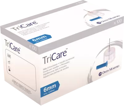 TRICARE Pen-Nadeln 6 mm 100 St Kanüle