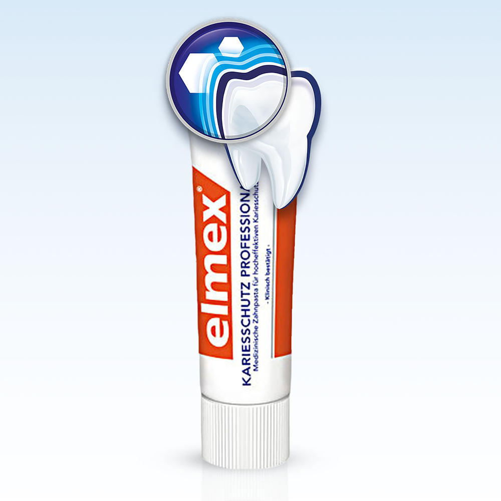 elmex KARIESSCHUTZ PROFESSIONAL Zahnpasta 75 ml Zahnpasta