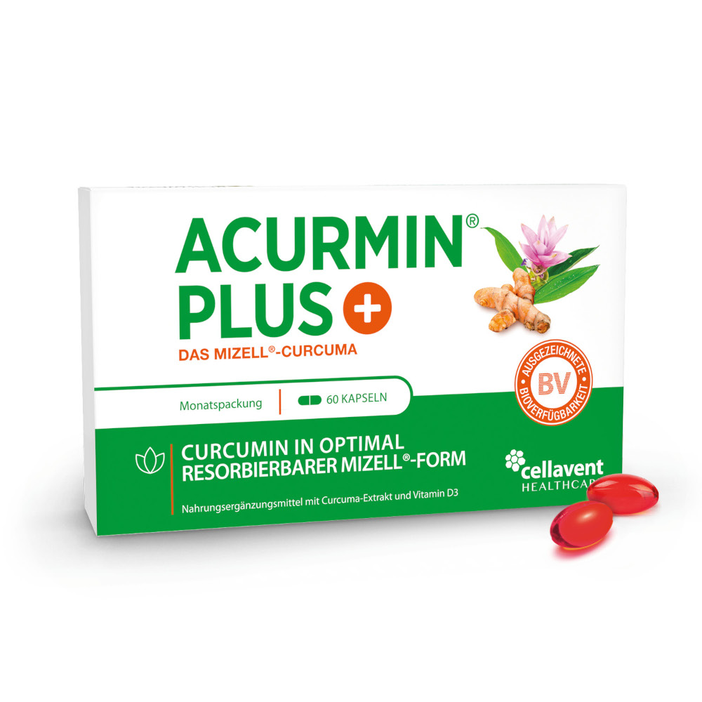 ACURMIN PLUS - DAS MIZELL -CURCUMA  60 St Weichkapseln