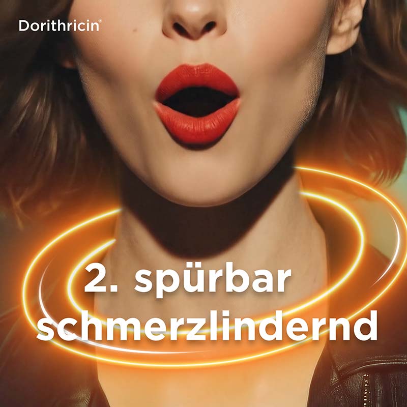 Dorithricin Classic Lutschtabletten bei Halsschmerzen  20 St Lutschtabletten