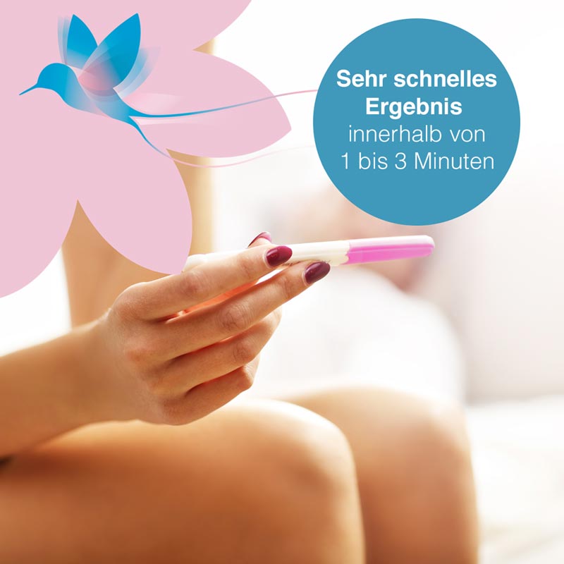 EarliBird Ultrafrüh Schwangerschaftstest 2 St Teststreifen