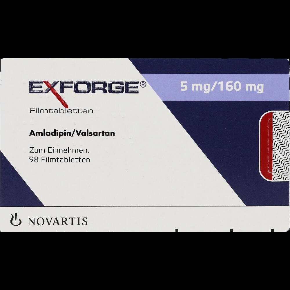 Exforge 5mg/160mg 98 St Filmtabletten