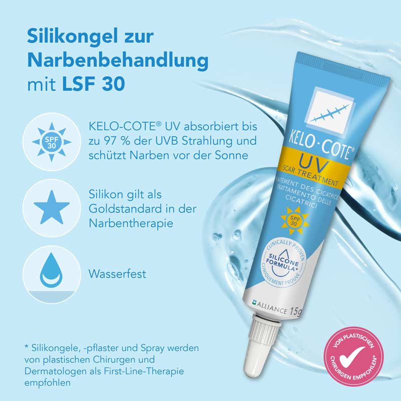 KELO COTE UV NARBENBEHANDLUNG SPF 30 15 g Gel