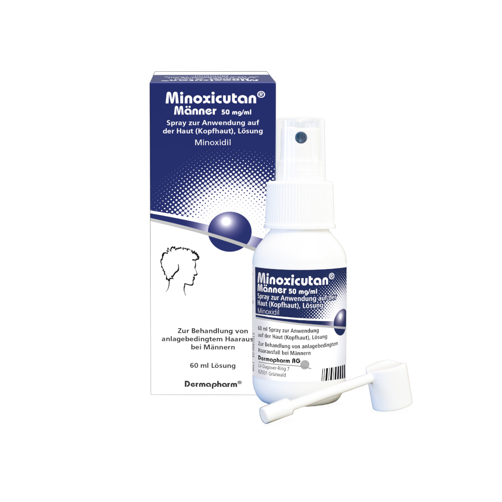 MINOXICUTAN Männer 50 mg/ml Spray 60 ml Lösung