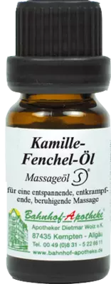 Kamille-Fenchel-Öl 10 ml Öl