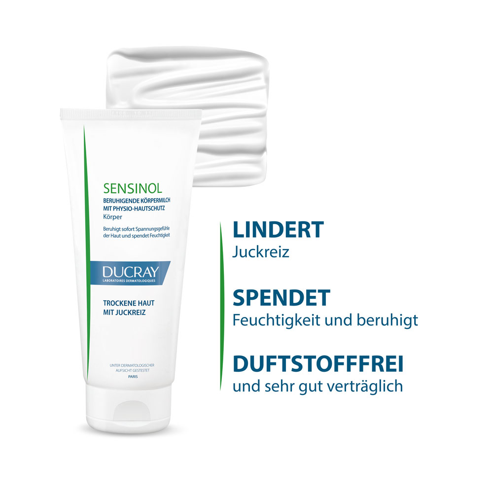 DUCRAY SENSINOL beruhigende Körpermilch 200 ml Lotion