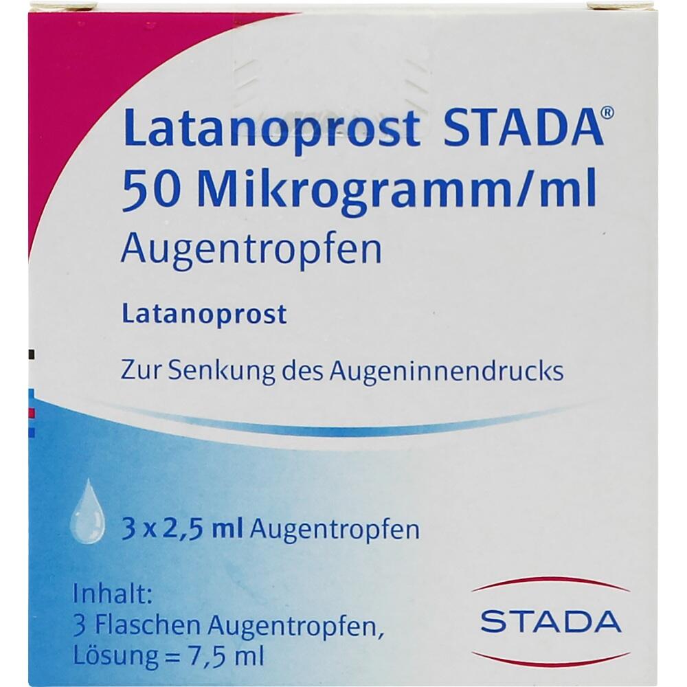 Latanoprost STADA 50 Mikrogramm/ml 3X2.5 ml Augentropfen