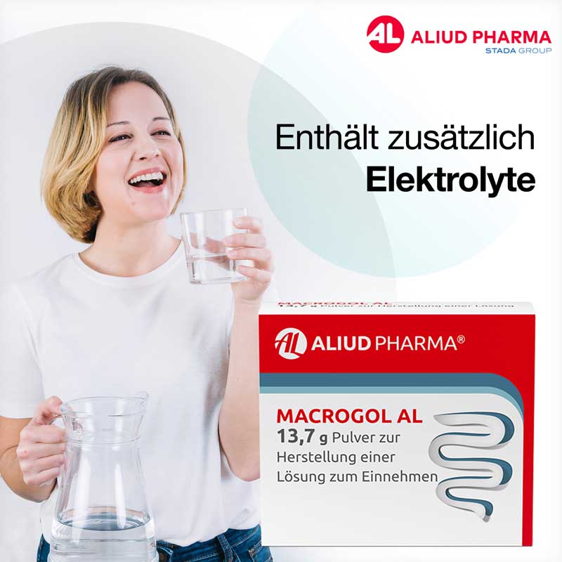 Macrogol AL 13,7 g Pulver bei Verstopfung