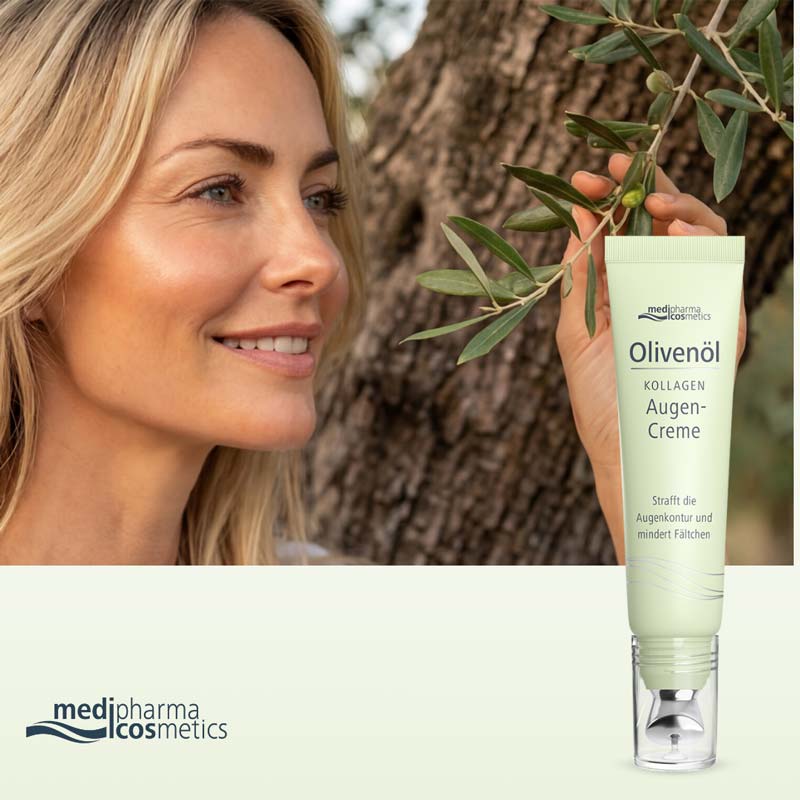 Olivenöl KOLLAGEN Augen-Creme 15 ml Augencreme