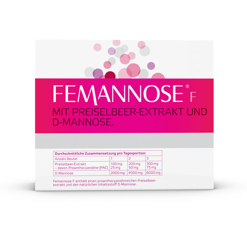 FEMANNOSE F MIT PREISELBEER-EXTRAKT UND D-MANNOSE 14 St Granulat