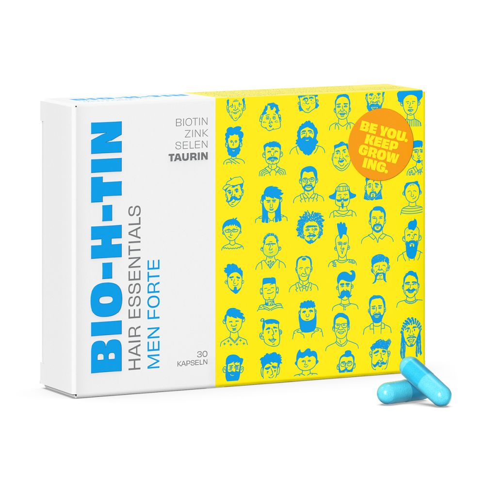 BIO-H-TIN HAIR ESSENTIALS MEN FORTE 30 St Kapseln