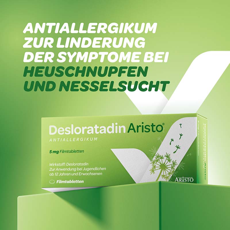 Desloratadin Aristo 5mg 20 St Filmtabletten