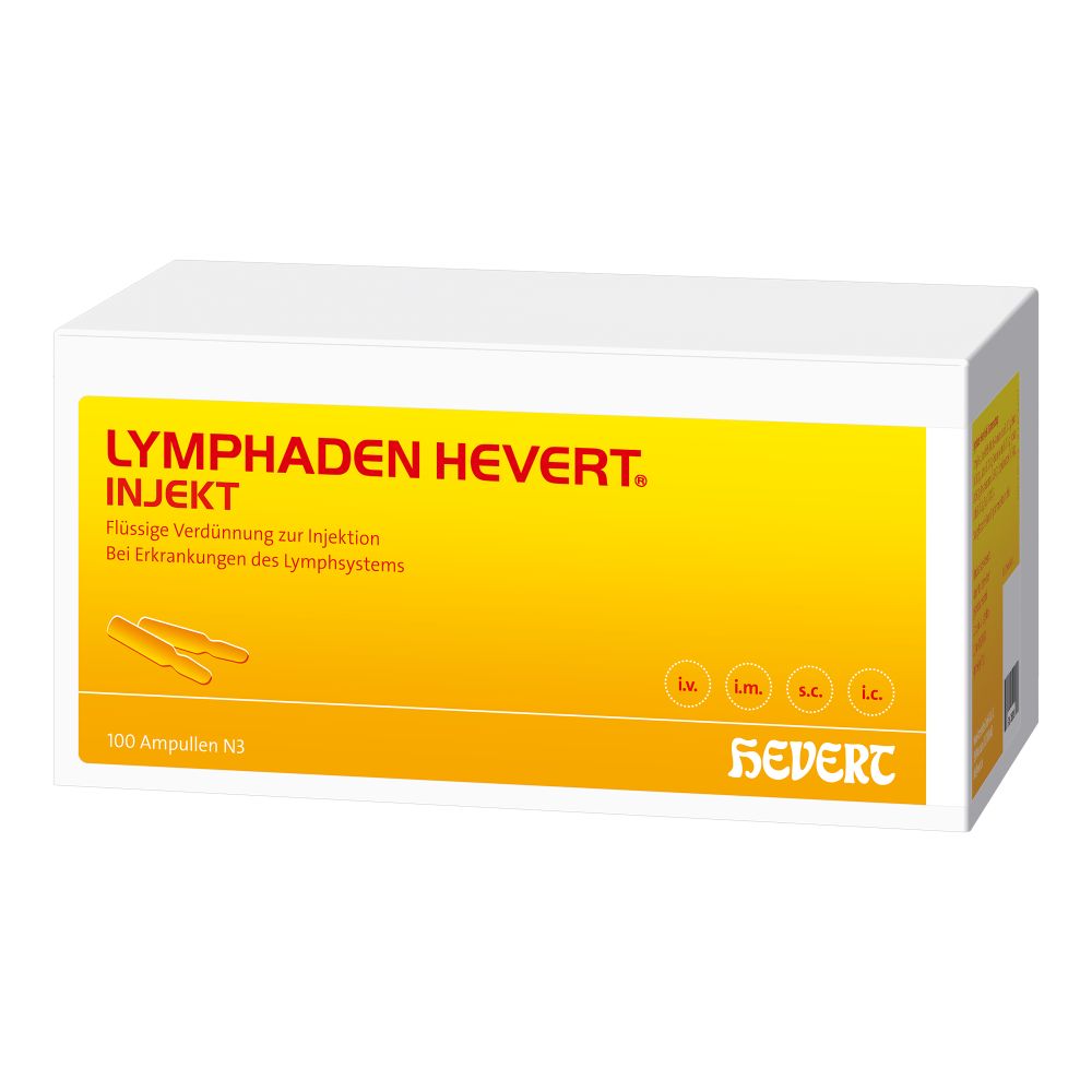 LYMPHADEN HEVERT INJEKT 100X2 ml Ampullen