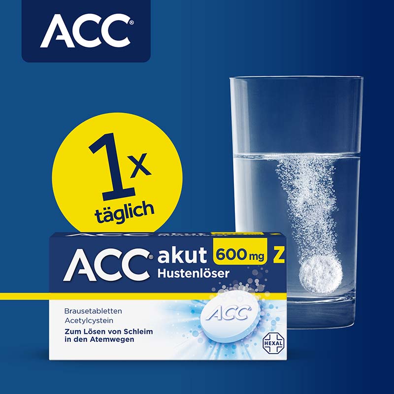 ACC akut 600 mg Z Hustenlöser 20 St Brausetabletten