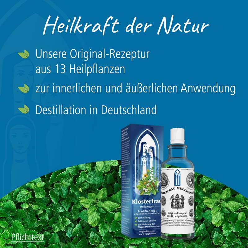 Klosterfrau Melissengeist Konzentrat 235 ml Flüssigkeit