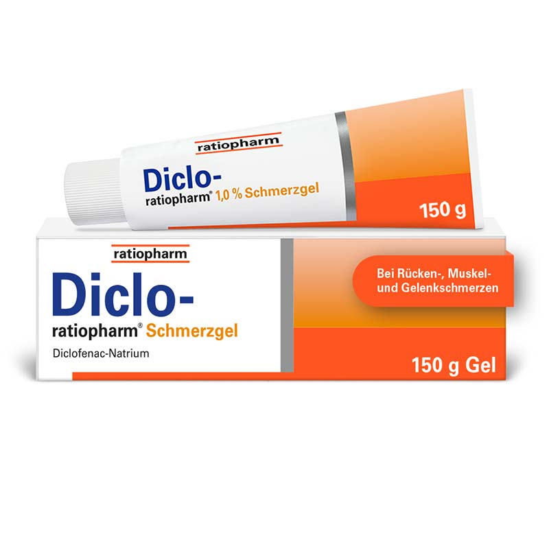 Diclo-ratiopharm Schmerzgel  150 g Gel