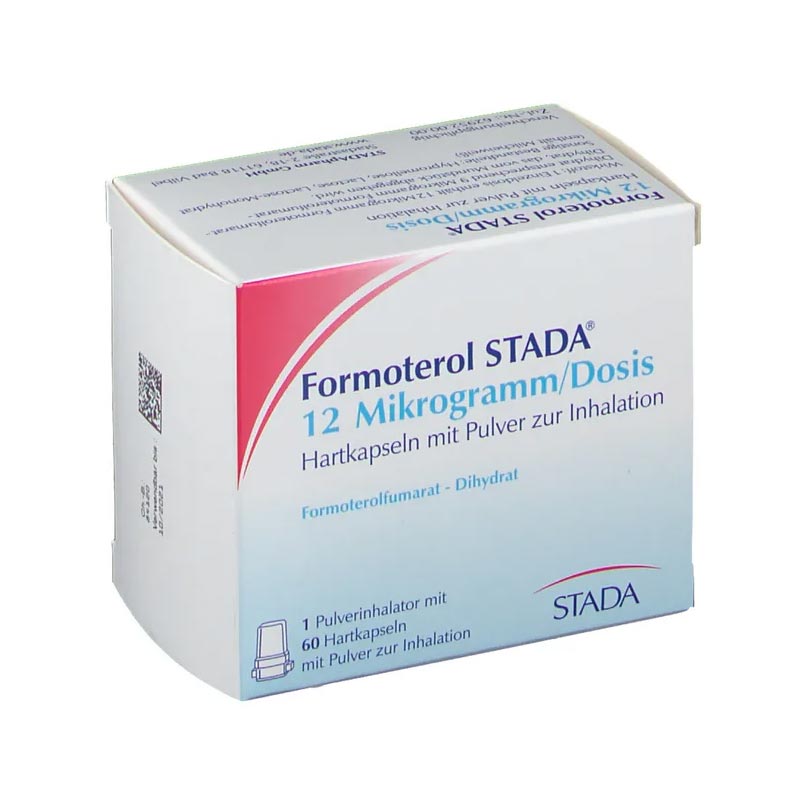 Formoterol STADA 12 Mikrogramm/Dosis 60 St Hartkapseln mit Pulver zur Inhalation