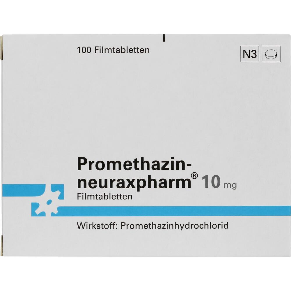 Promethazin-neuraxpharm 10mg 100 St Filmtabletten