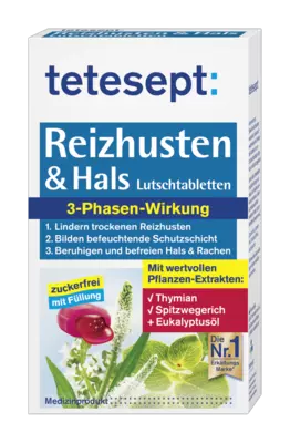 tetesept Reizhusten & Hals 20 St Lutschtabletten