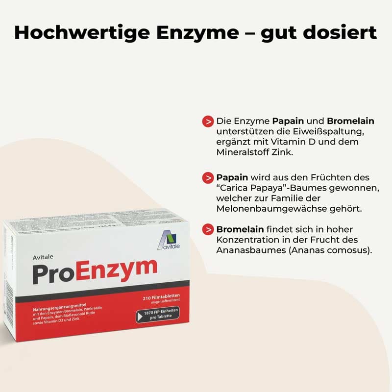 Avitale ProEnzym 210 St Tabletten magensaftresistent