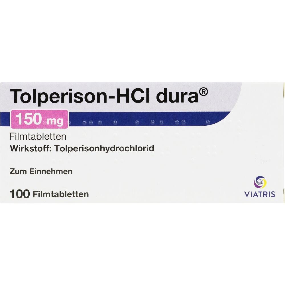 TOLPERISON HCl dura 150 mg Filmtabletten 100 St Filmtabletten