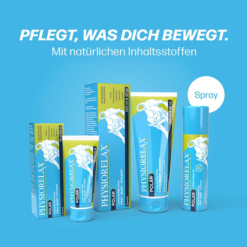 PHYSIORELAX POLAR SPRAY Spray - kühlt & vitalisiert