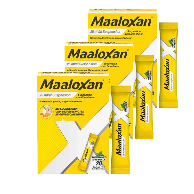 Maaloxan Suspension 20x10ml 3er Set 3X20X10 ml Suspension