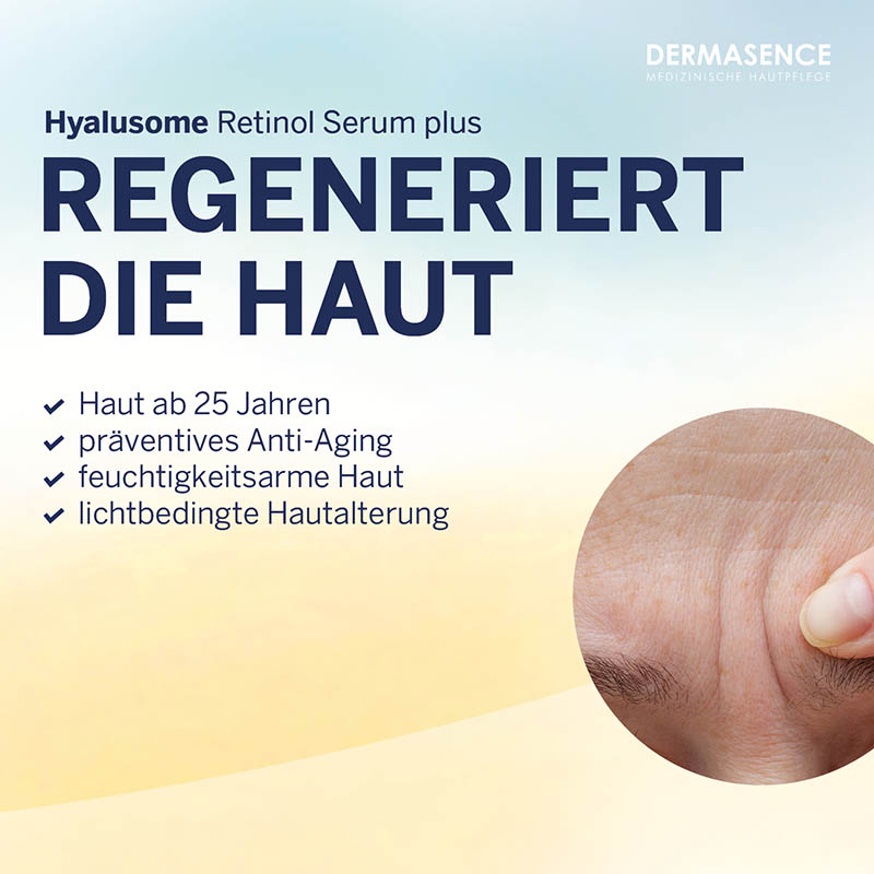 DERMASENCE Hyalusome RETINOL SERUM PLUS 30 ml Konzentrat