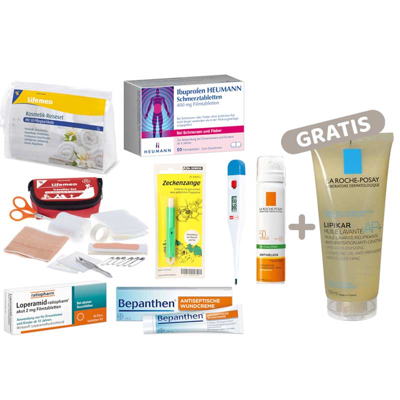 Reiseapotheke für Campingausflüge 1 Sparset