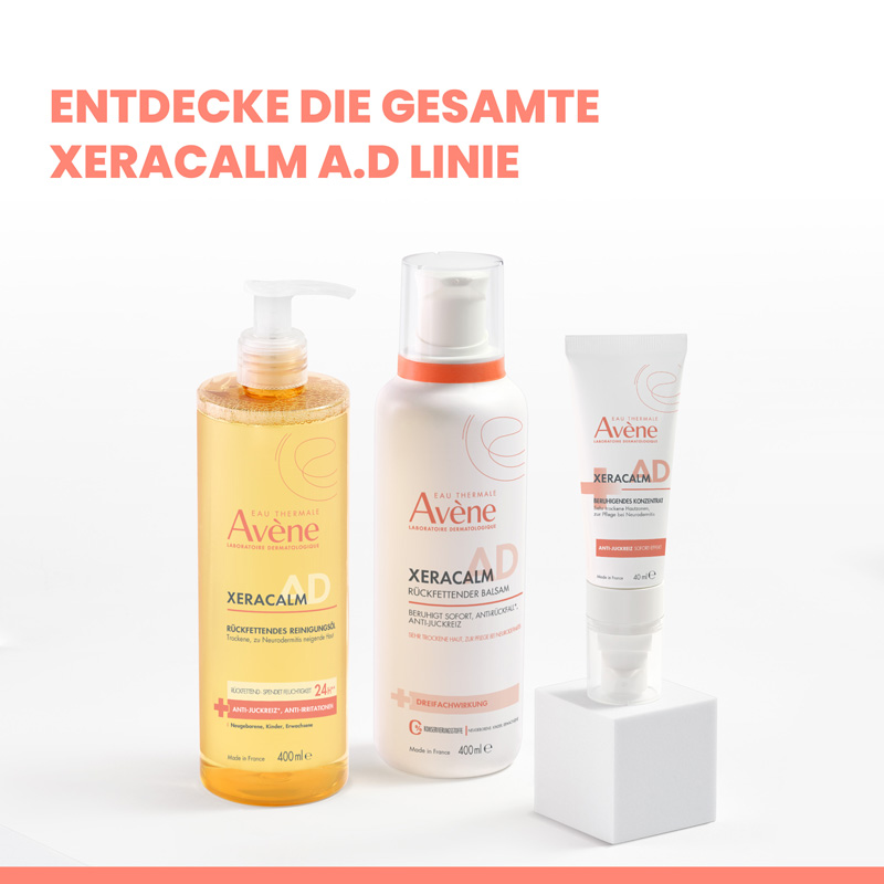 Avène XERACALM AD RÜCKFETTENDES REINIGUNGSÖL 400 ml Öl