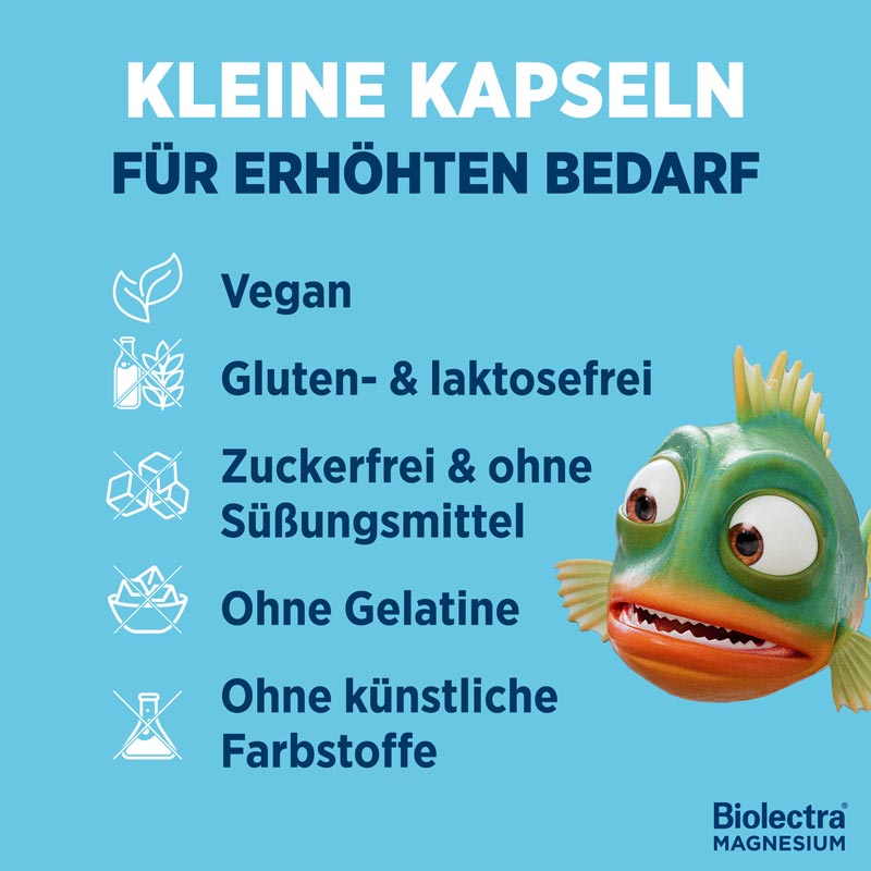 Biolectra MAGNESIUM 300mg 100 St Kapseln