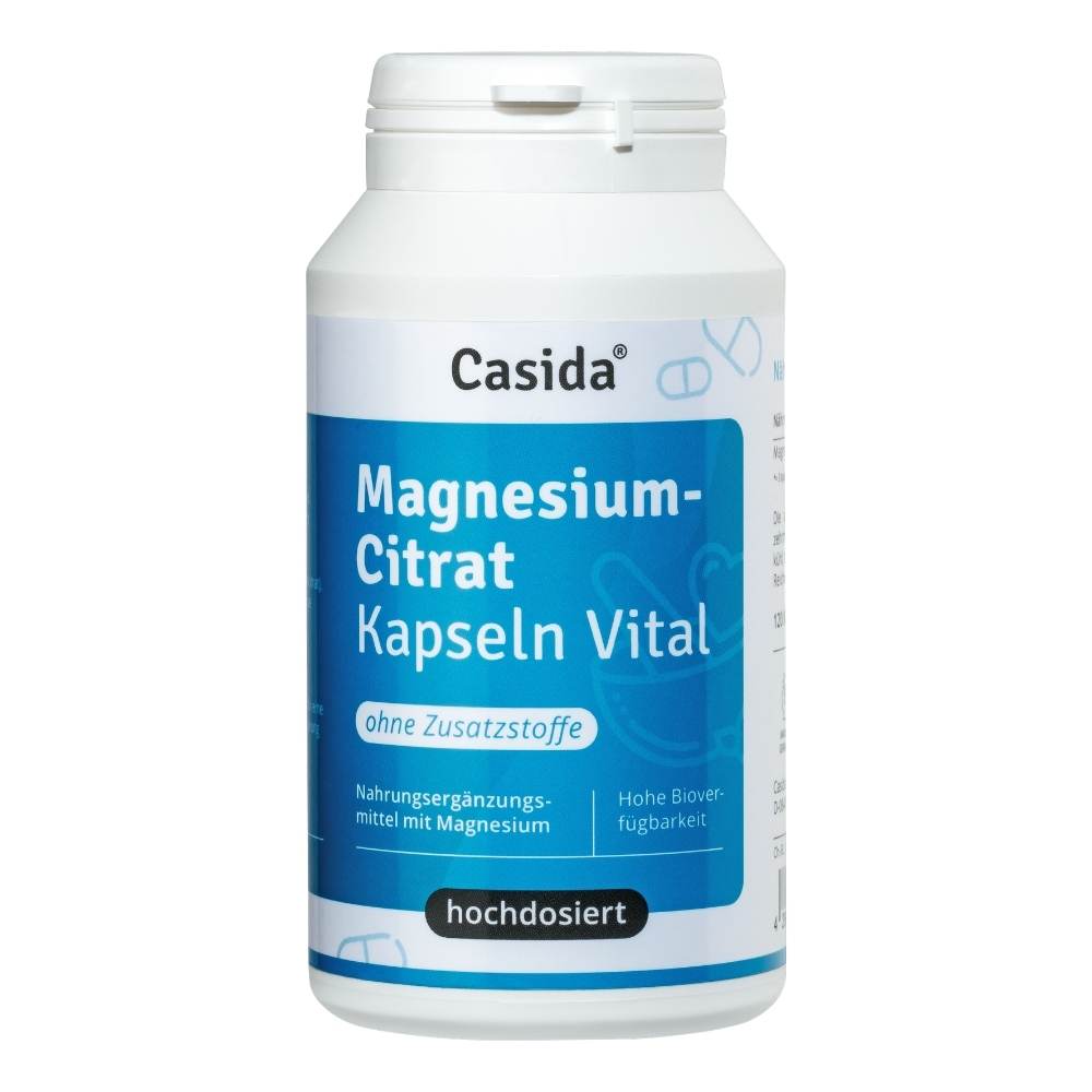 Casida Magnesiumcitrat Kapseln Vital  120 St Kapseln