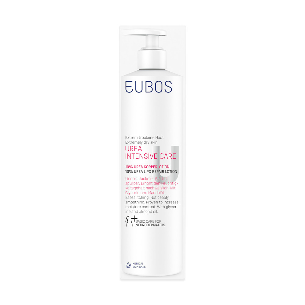 EUBOS UREA 10% KÖRPERLOTION SPENDER 400 ml Lotion