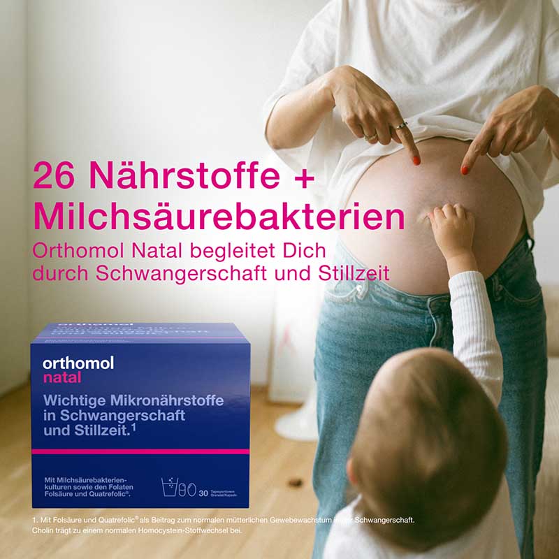 orthomol natal 30er Granulat/Kapseln - Mikronährstoffe