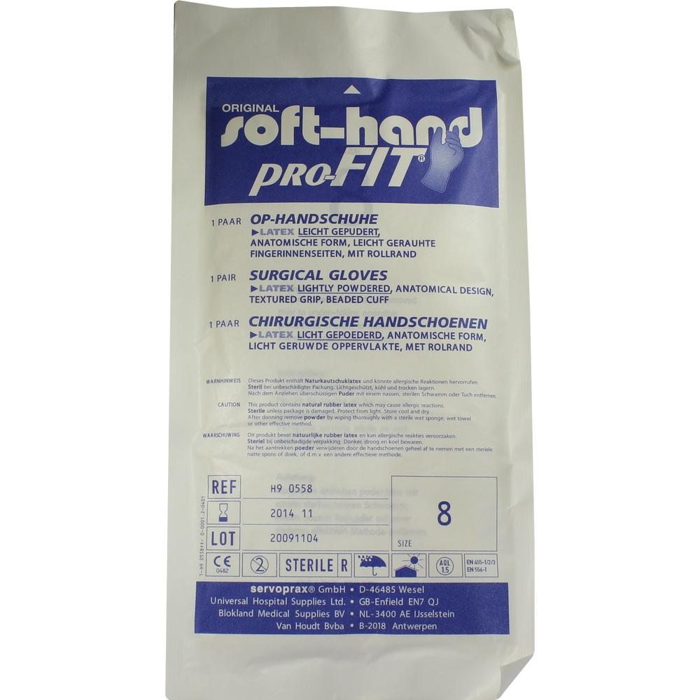 HANDSCHUHE OP Latex steril Gr.8 2 St Handschuhe