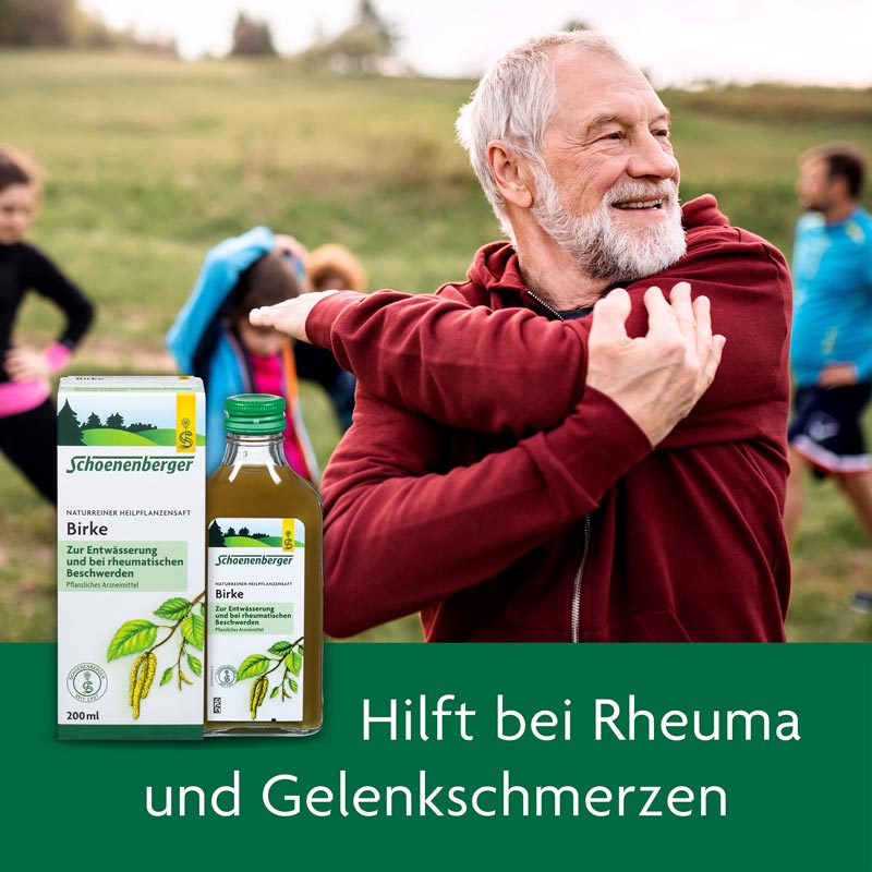 Schoenenberger Naturreiner Heilpflanzensaft Birke 200 ml Saft