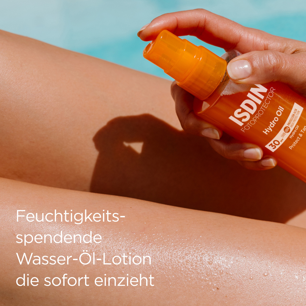 ISDIN Fotoprotector HydroOil Sonnenschutz Spray LSF 30 200 ml Spray