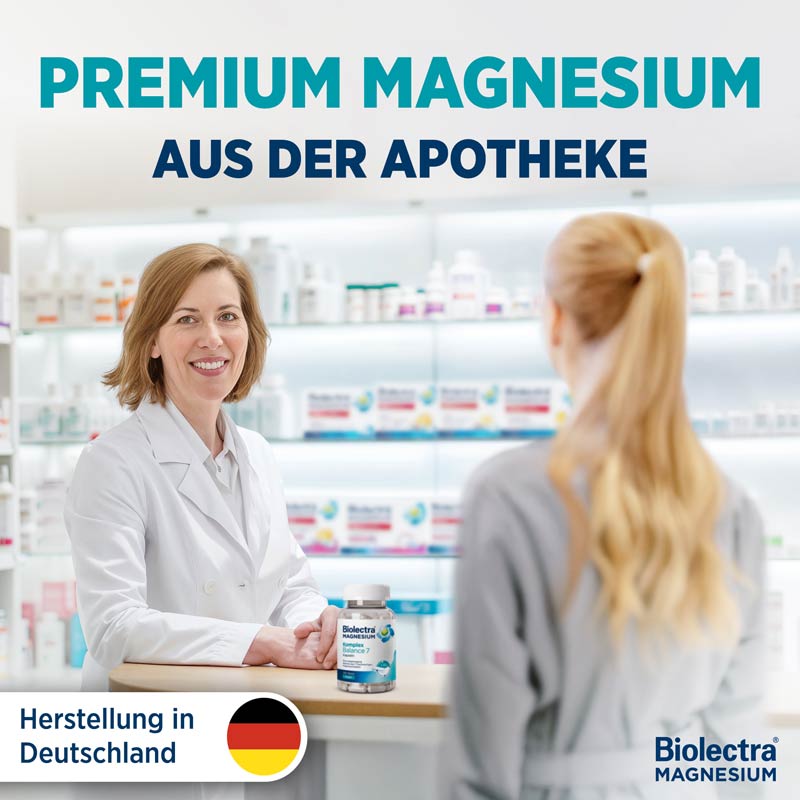 Biolectra MAGNESIUM Komplex Balance 7 +10 % Rabatt* 120 St Kapseln