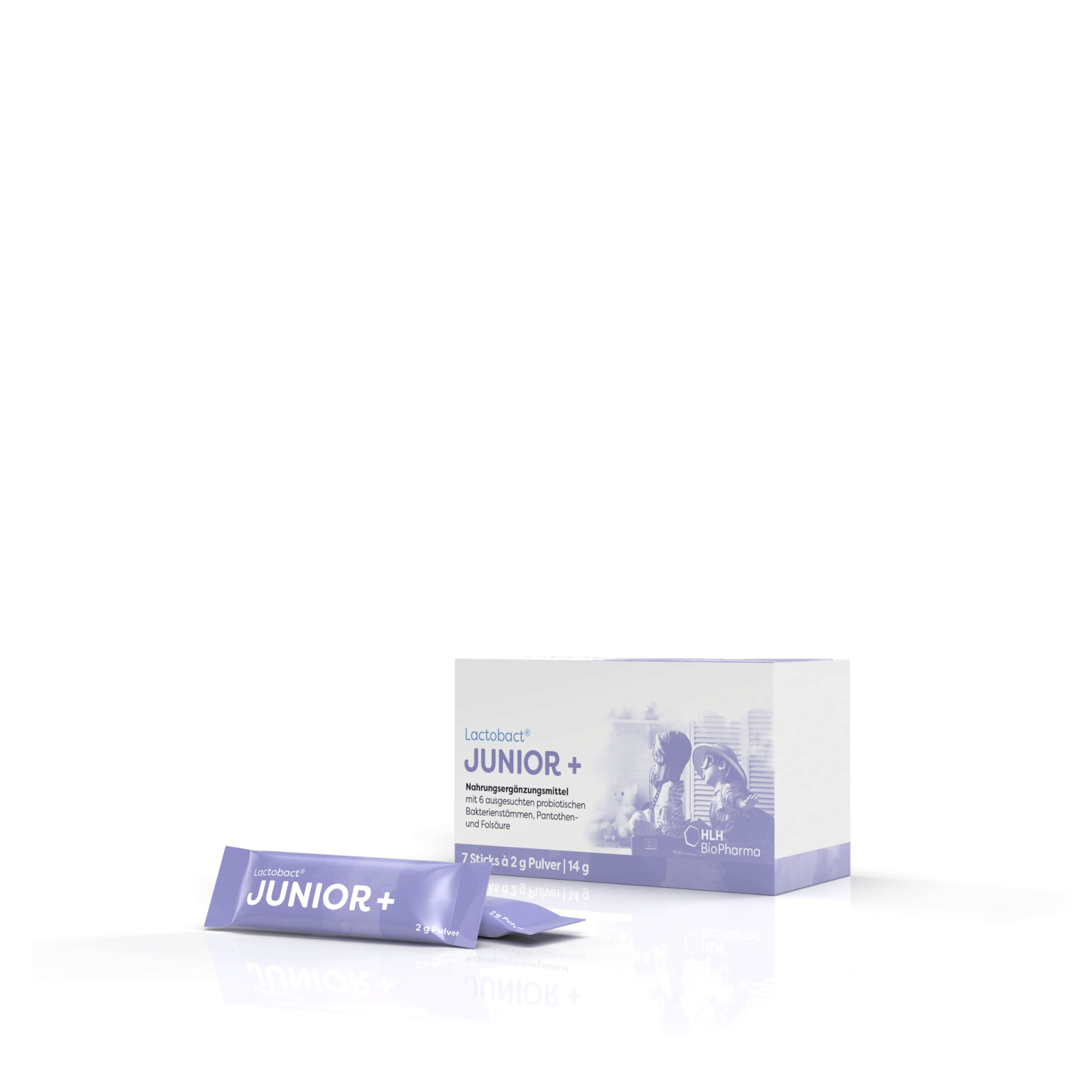 Lactobact Junior 7-Tage Beutel 7X2 g Beutel
