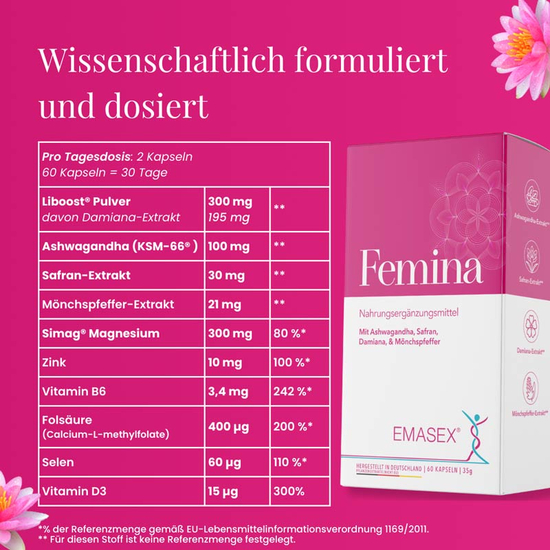 EMASEX Femina 60 St Kapseln